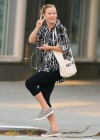 Julia Stiles Spandex Candids Going to the Gym